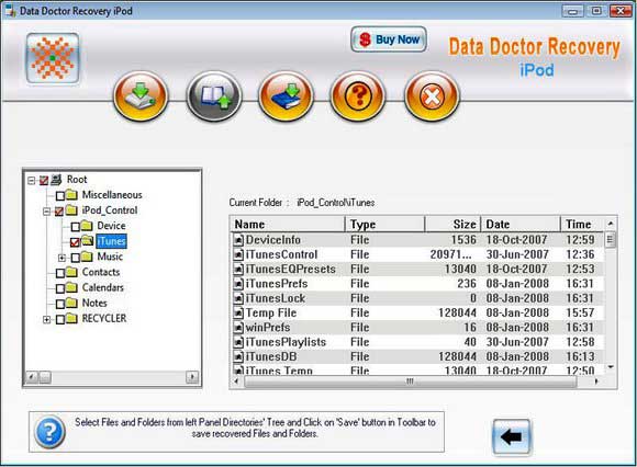 Recover iPod iTunes Music Library 3.0.1.5