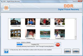 Digital Pictures Data Recovery Software Screenshot